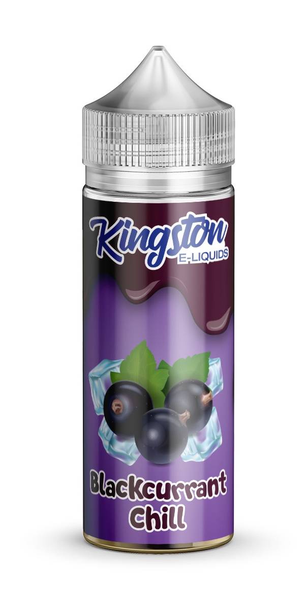Blackcurrant Chill E-Liquid Shortfill By Kingston Mint 100ml