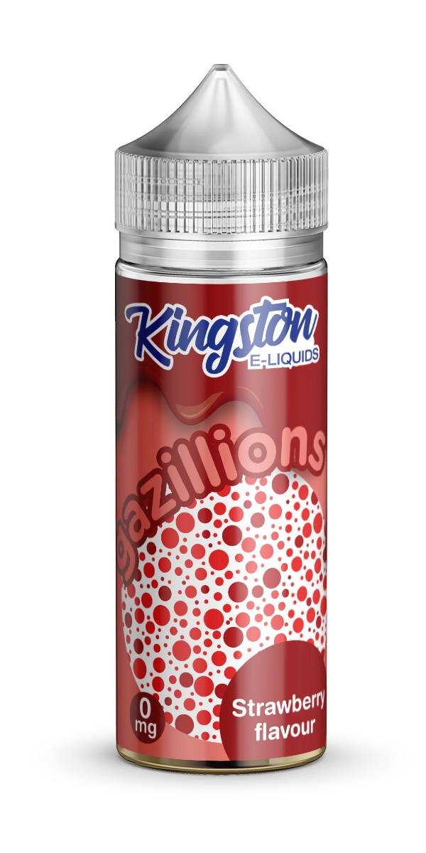 Strawberry Gazillions E-Liquid Shortfill By Kingston 100ml