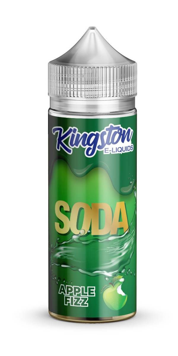 Apple Fizz Soda E-Liquid Shortfill By Kingston 100ml