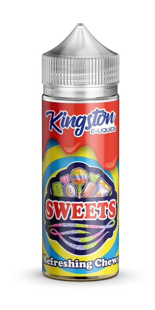 Refreshing Chews Sweets E-Liquid Shortfill By Kingston 100ml