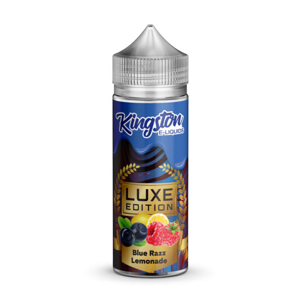 Blue Razz Lemonade LUXE Edition E-Liquid Shortfill By Kingston 100ml