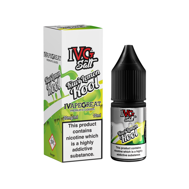 Kiwi Lemon Cool E-Liquid Nicotine Salt By IVG 10ml