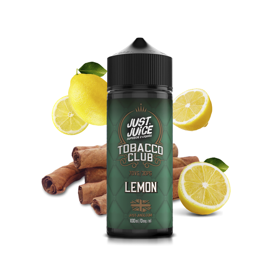 Lemon Tobacco E-Liquid Shortfill By Just Juice 100ml