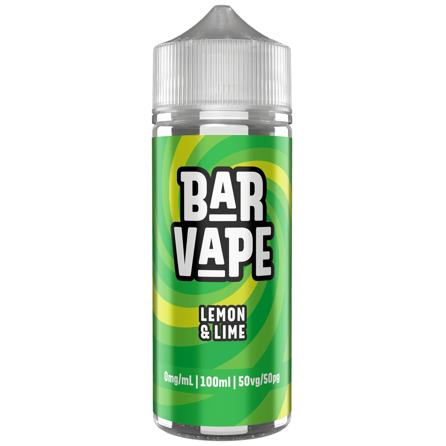 Lemon & Lime E-Liquid Shortfill By Bar Vape 100ml