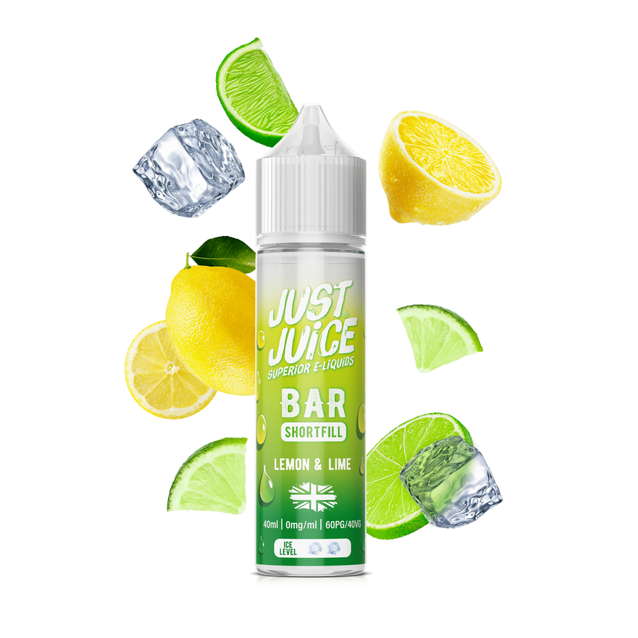 Lemon & Lime E-Liquid Bar Shortfill By Just Juice 40ml