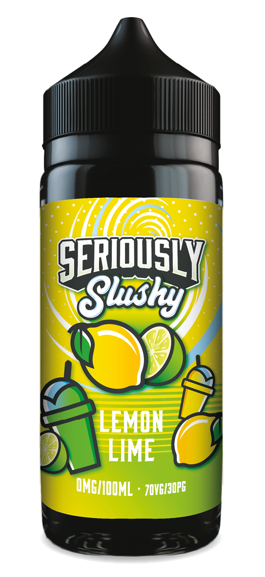 Lemon & Lime Seriously Slushy E-Liquid Shortfill By Doozy Vape 100ml