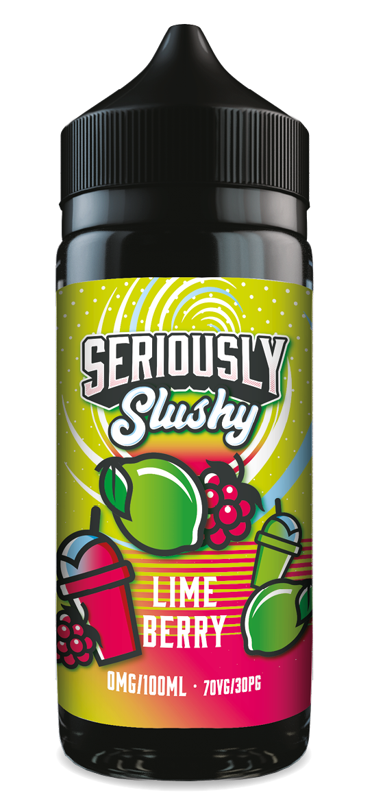 Lime Berry Seriously Slushy E-Liquid Shortfill By Doozy Vape 100ml