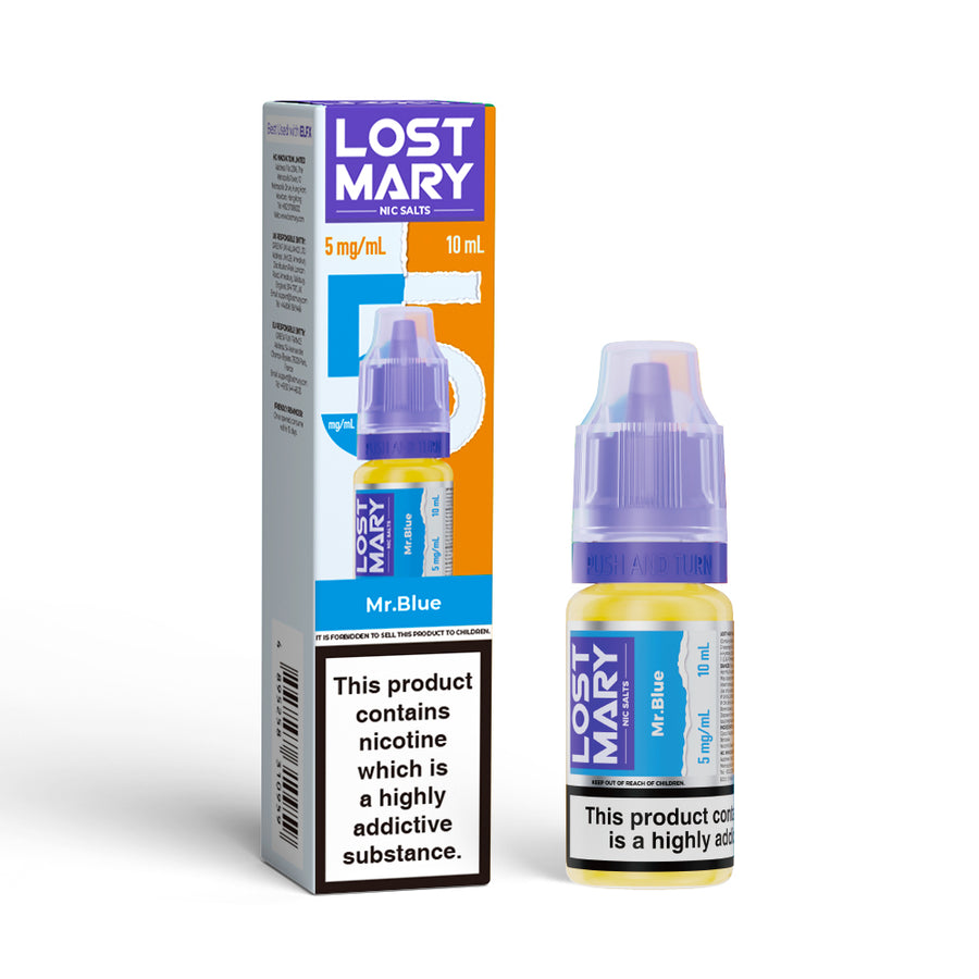 Mr Blue LOST MARY E-Liquid Nicotine Salt By Elfbar 10ml