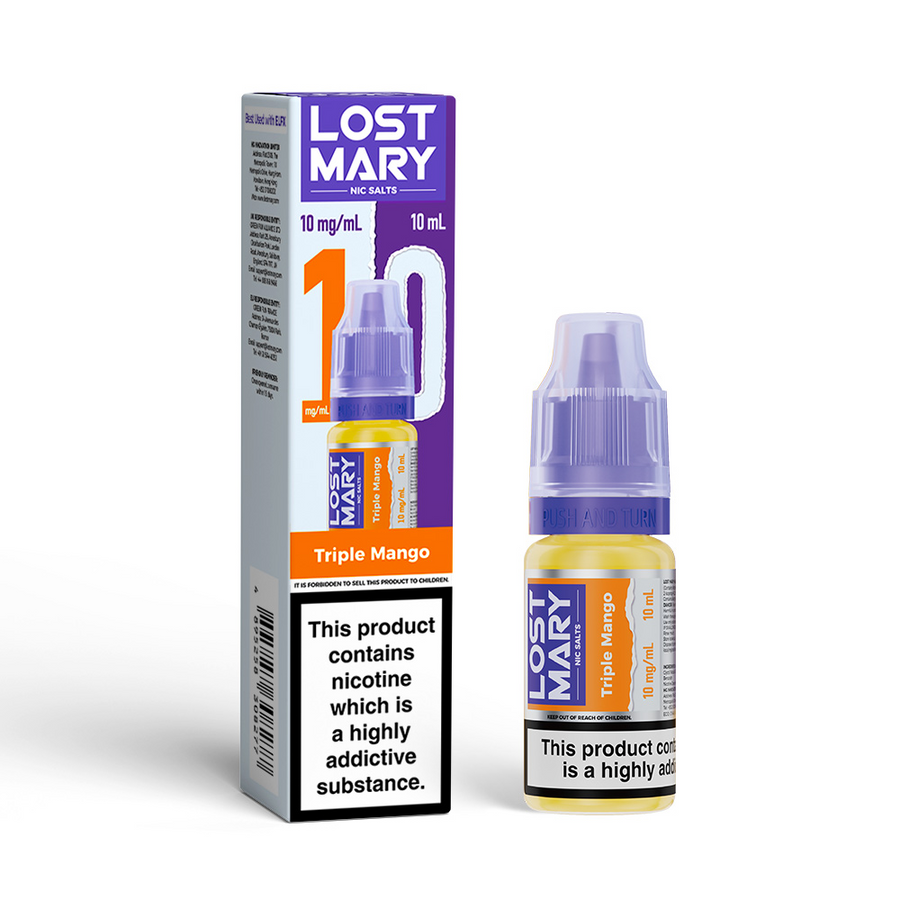 Triple Mango LOST MARY E-Liquid Nicotine Salt By Elfbar 10ml