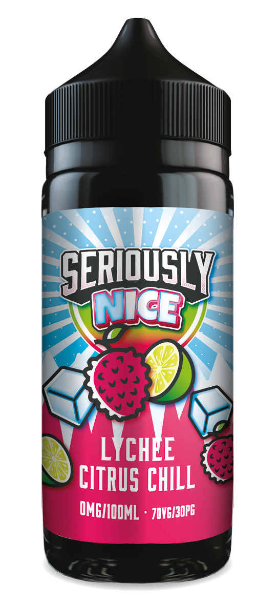 Lychee Cirtus Chill Seriously Nice E-Liquid Shortfill By Doozy Vape 100ml