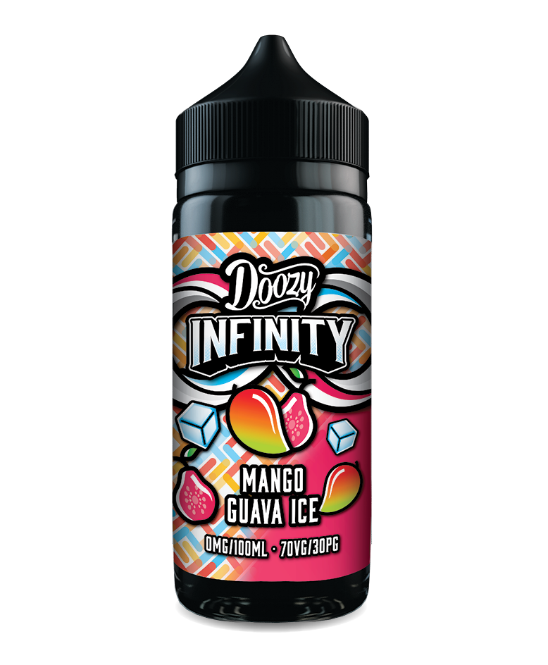 Mango Guava Ice INFINITY E-Liquid Shortfill By Doozy Vape 100ml