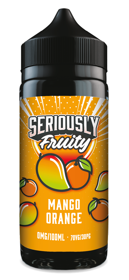 Mango Orange Seriously Fruity E-Liquid Shortfill By Doozy Vape 100ml