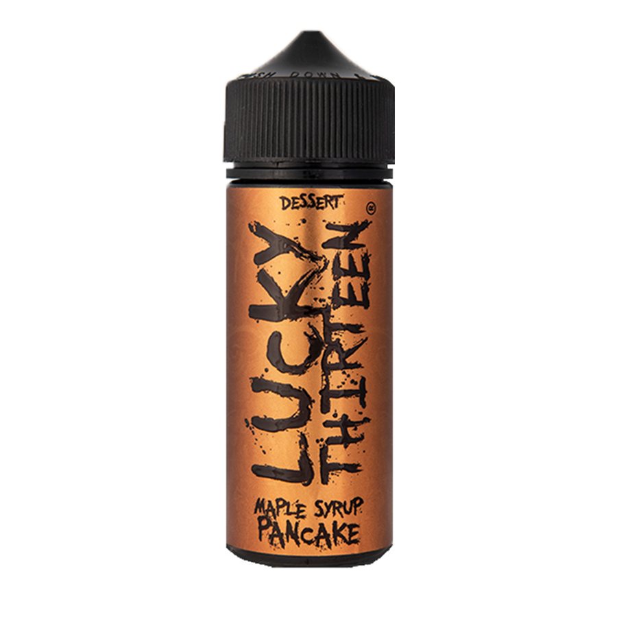 Maple Syrup Pancake E-Liquid Shortfill By Lucky Thirteen 100ml