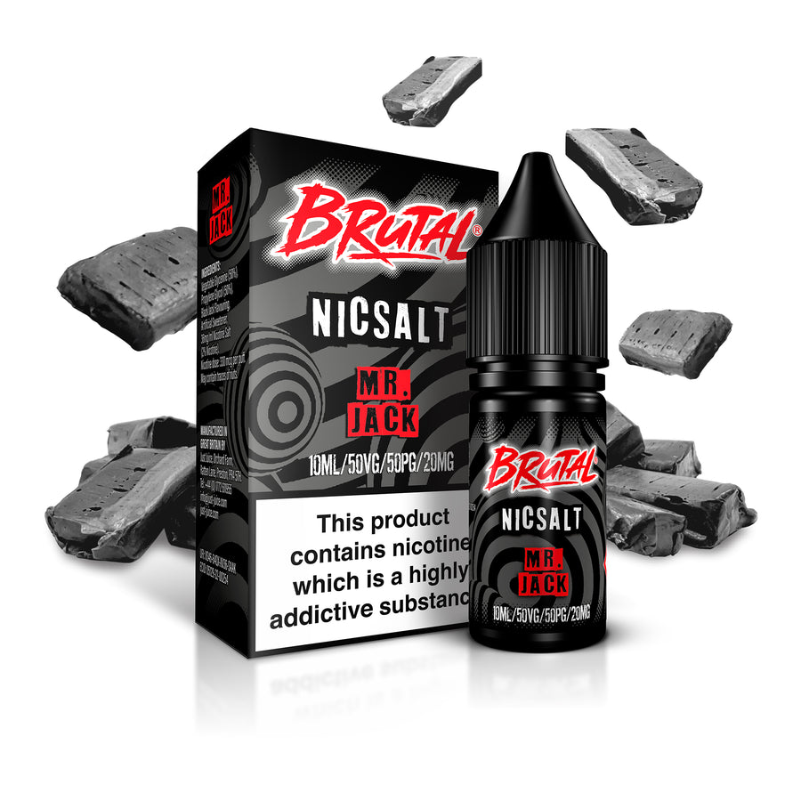 Mr Jack BRUTAL E-Liquid Nicotine Salt By Just Juice 10ml