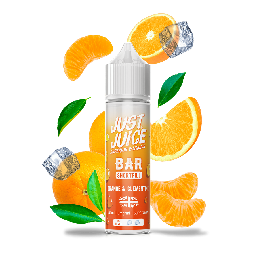 Orange & Clementine E-Liquid Bar Shortfill By Just Juice 40ml