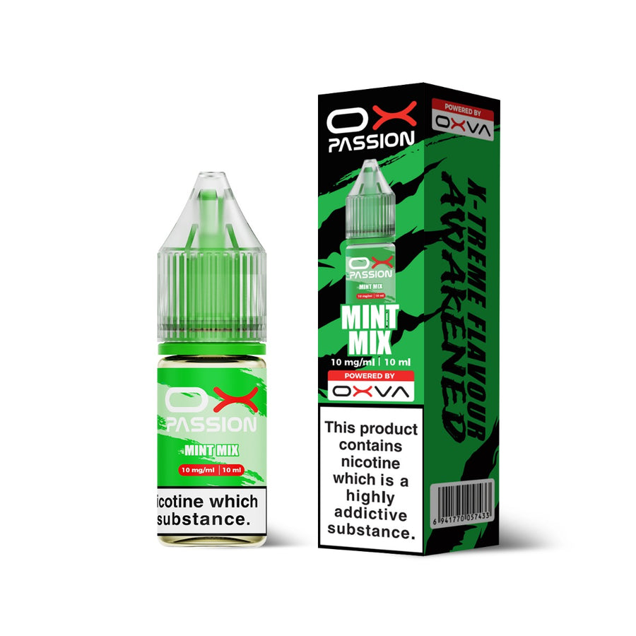 Mint Mix OX Passion Nicotine Salt E-Liquid By OXVA 10ml