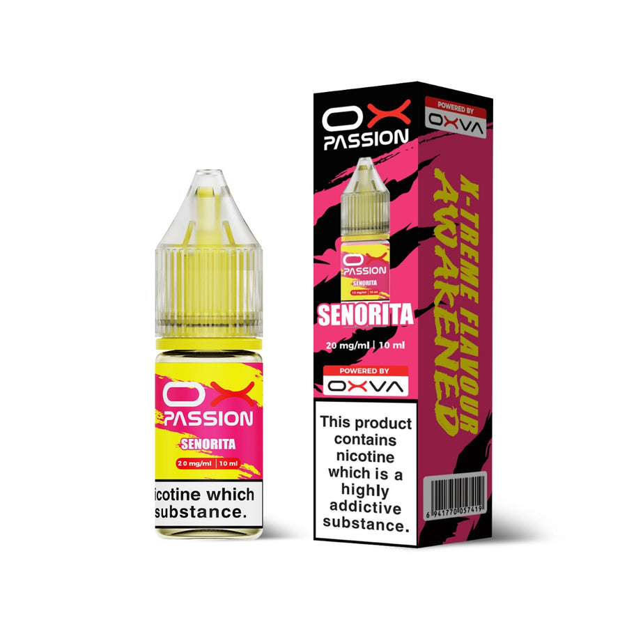 Senorita OX Passion Nicotine Salt E-Liquid By OXVA 10ml