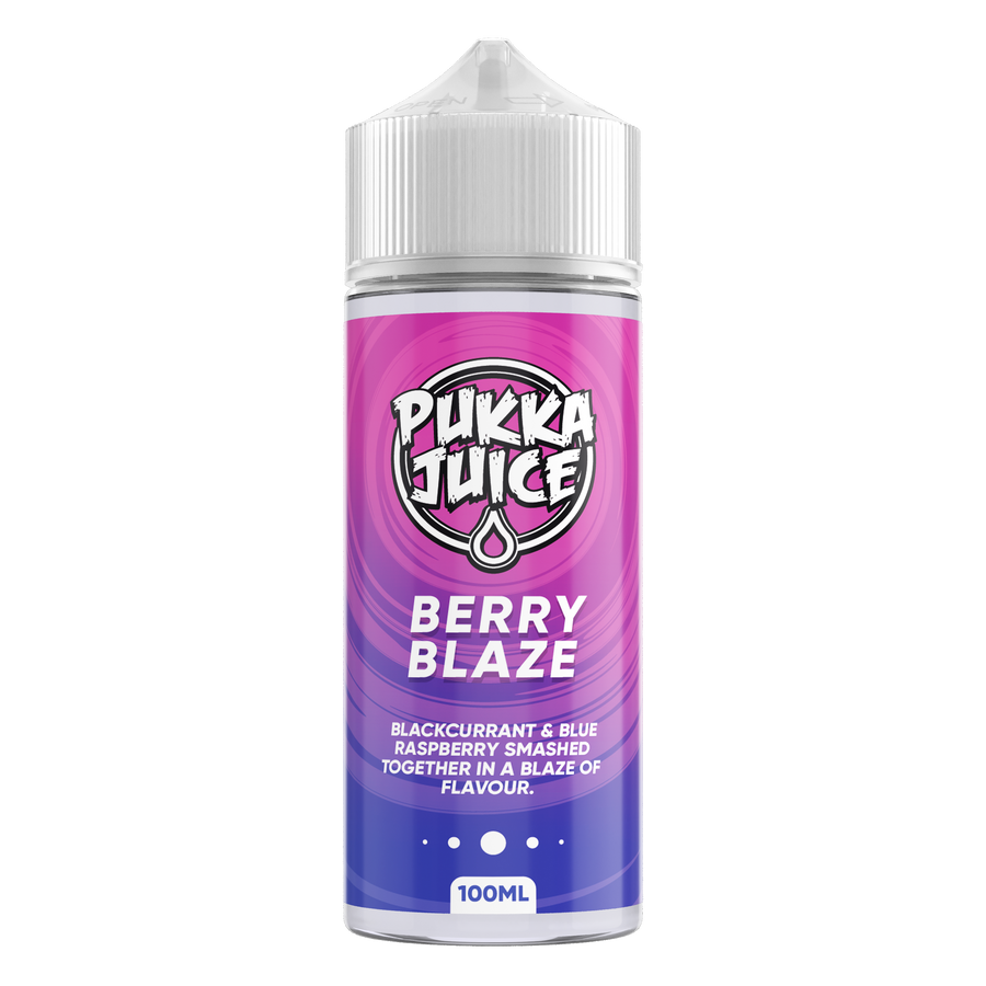 Berry Blaze E-Liquid Shortfill By Pukka 100ml