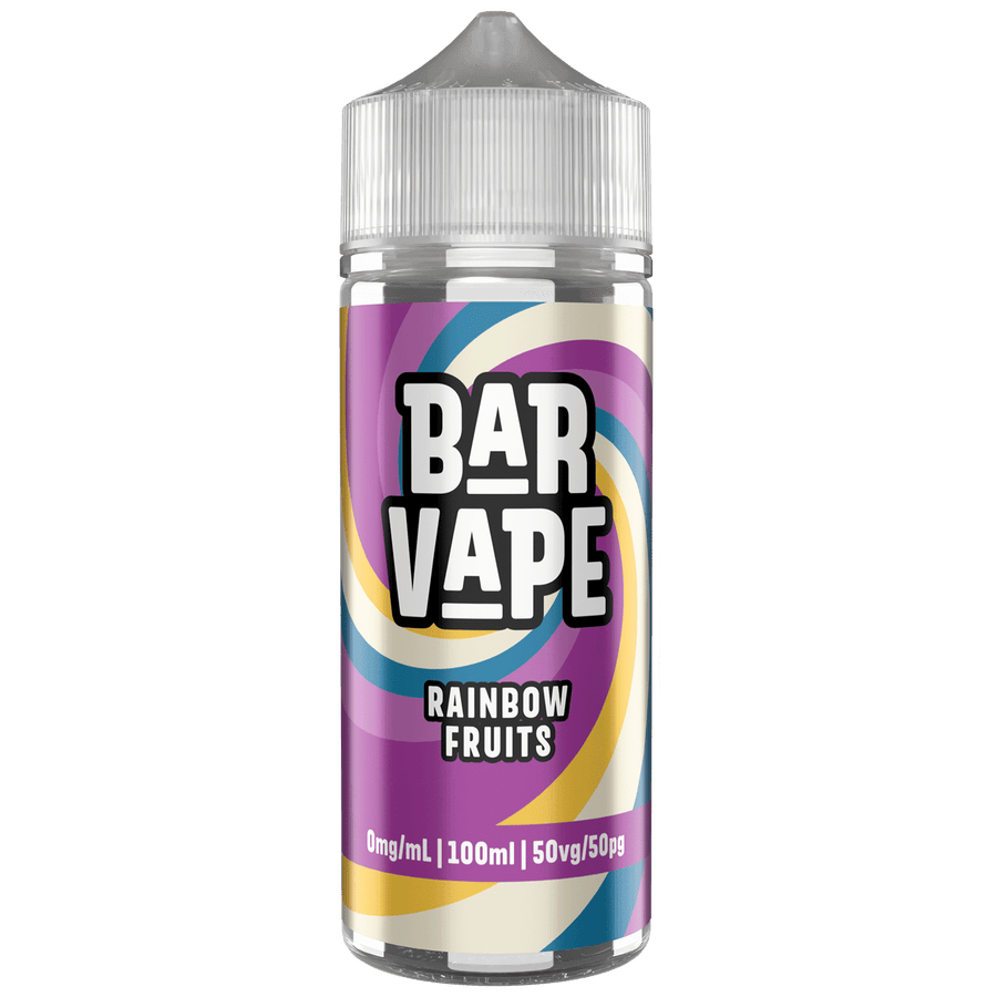 Rainbow Fruits E-Liquid Shortfill By Bar Vape 100ml