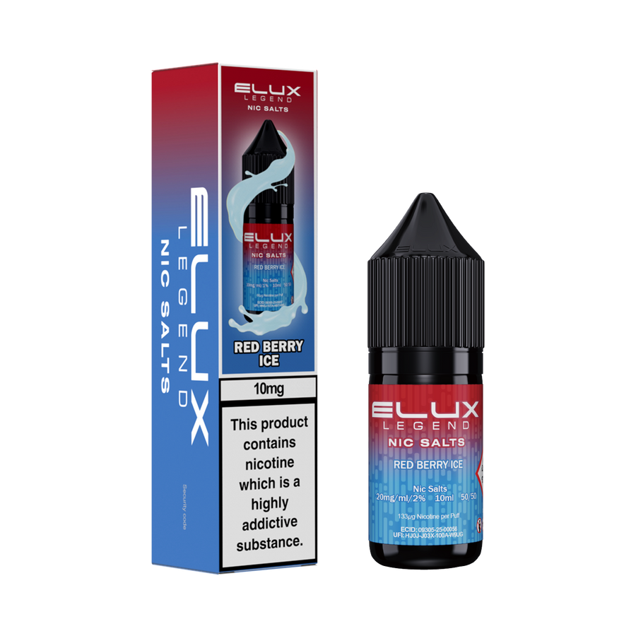Red Berry Ice E-Liquid Nicotine Salt By Elux Legend 10ml