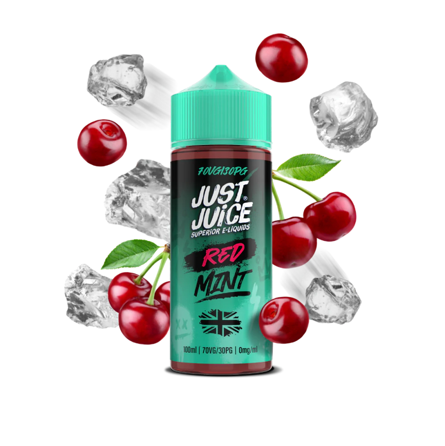 Red Mint E-Liquid Shortfill By Just Juice 100ml