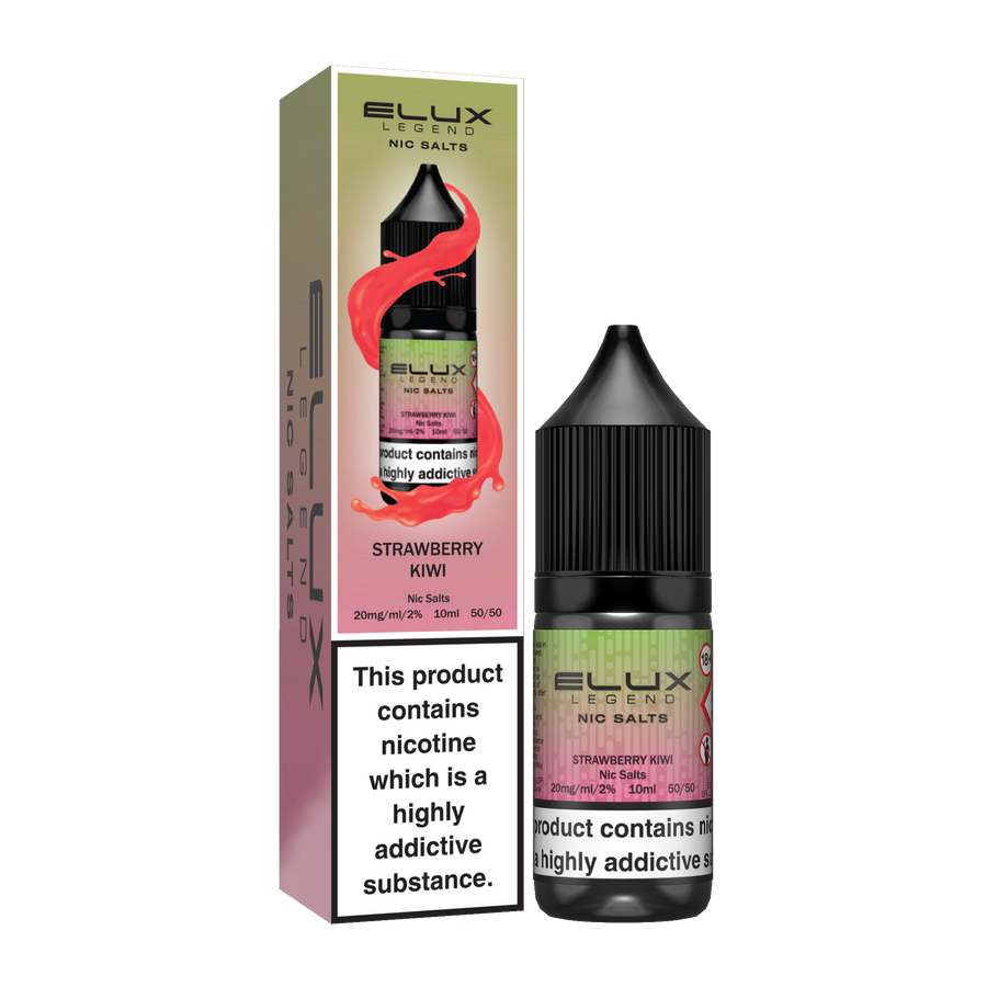 Strawberry Kiwi E-Liquid Nicotine Salt By Elux Legend 10ml