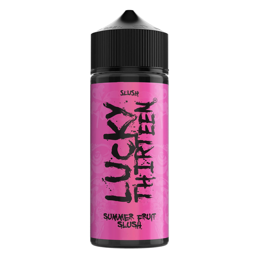 Summer Fruit Slush E-Liquid Shortfill By Lucky Thirteen 100ml