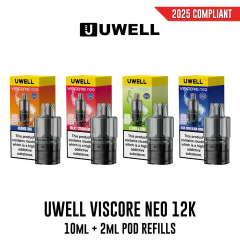 Uwell Viscore Neo 12K Replacement E-Liquid Pods 20mg