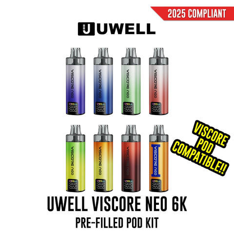 Uwell Viscore Neo 6K Pre-Filled Pod Kit 20mg