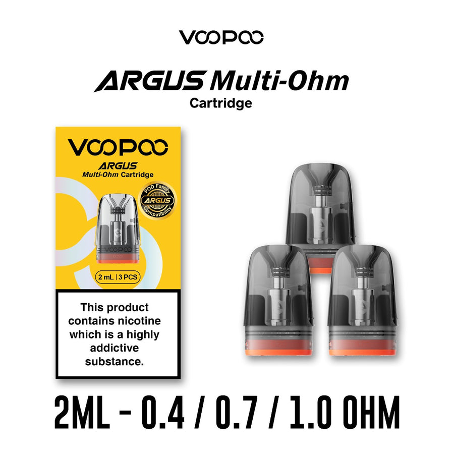 Voopoo ARGUS Multi-Ohm Pods - 2ml