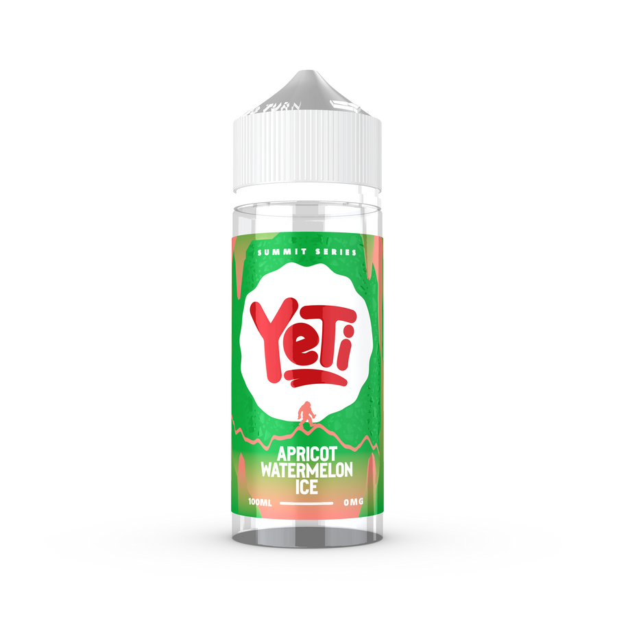 Apricot Watermelon Ice E-Liquid Shortfill SUMMIT SERIES By Yeti 100ml