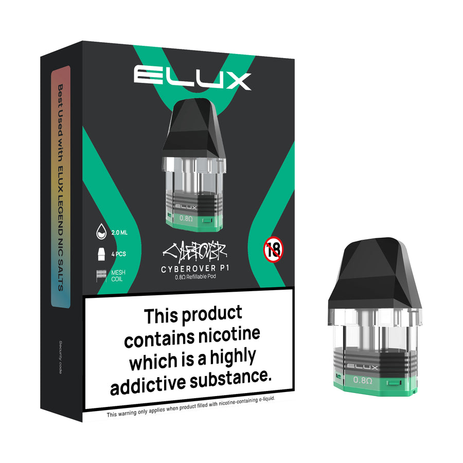 Elux Cyberover P1 Replacement pods