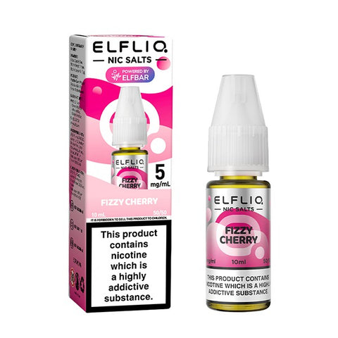 Fizzy Cherry ELFLIQ E-Liquid Nicotine Salt By Elfbar 10ml