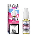 Blueberry Cherry Cranberry ELFLIQ E-Liquid Nicotine Salt By Elfbar 10ml