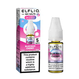 Blue Razz Cherry ELFLIQ E-Liquid Nicotine Salt By Elfbar 10ml