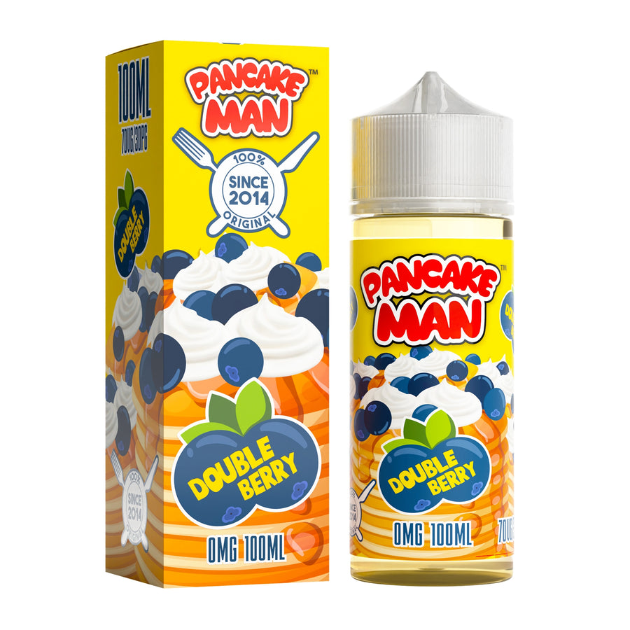 Double Berry E-Liquid Shortfill By Pancake Man 100ml