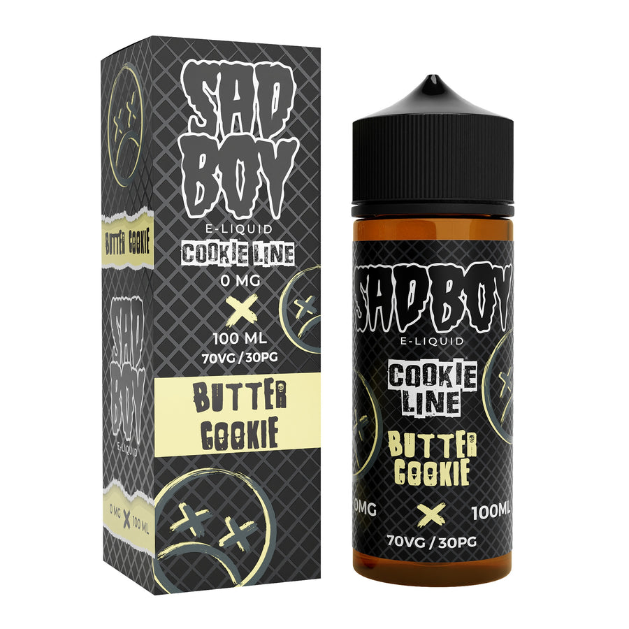 Cookie Line - Butter Cookie E-Liquid Shortfill By Sadboy 100ml