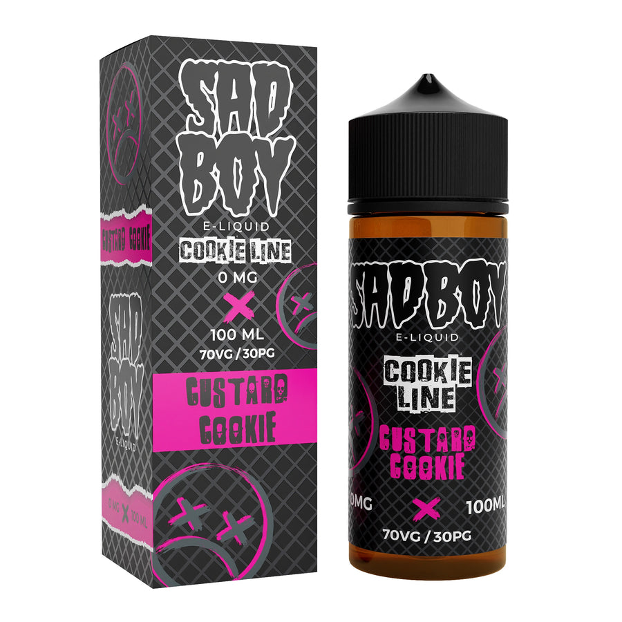 Cookie Line - Custard Cookie E-Liquid Shortfill By Sadboy 100ml