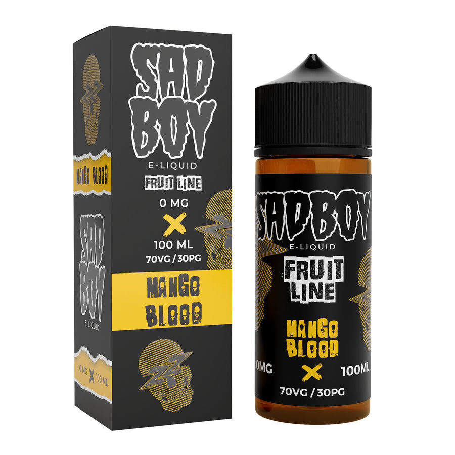Fruit Line - Mango Blood E-Liquid Shortfill By Sadboy 100ml
