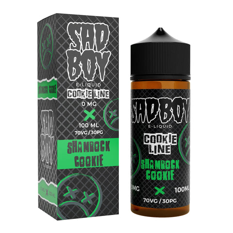 Cookie Line - Shamrock Cookie E-Liquid Shortfill By Sadboy 100ml