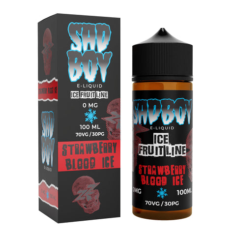 Fruit Line - Strawberry Blood Ice E-Liquid Shortfill By Sadboy 100ml