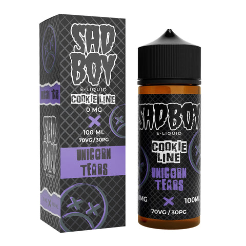 Cookie Line - Unicorn Tears E-Liquid Shortfill By Sadboy 100ml