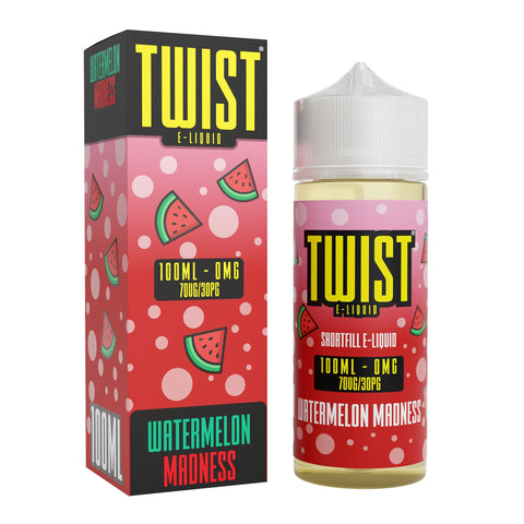 Watermelon Madness E-Liquid Shortfill By Twist 100ml
