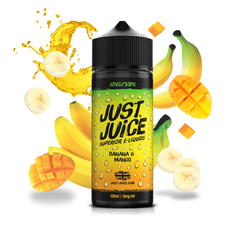 Banana & Mango E-Liquid Shortfill By Just Juice 100ml