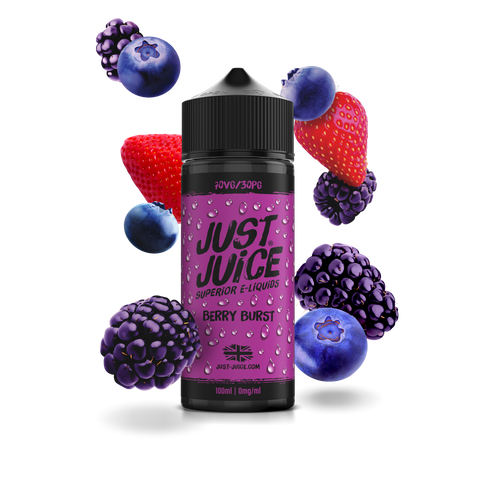 Berry Burst E-Liquid Shortfill By Just Juice 100ml
