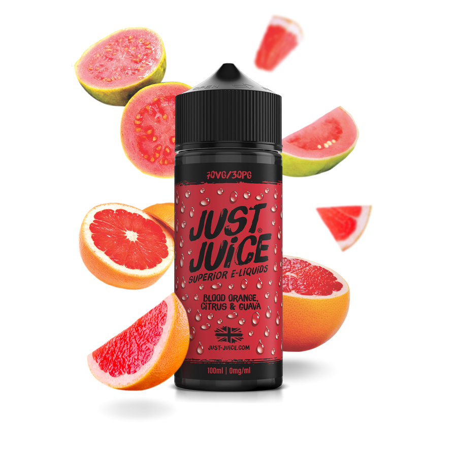 Blood Orange Citrus & Guava E-Liquid Shortfill By Just Juice 100ml