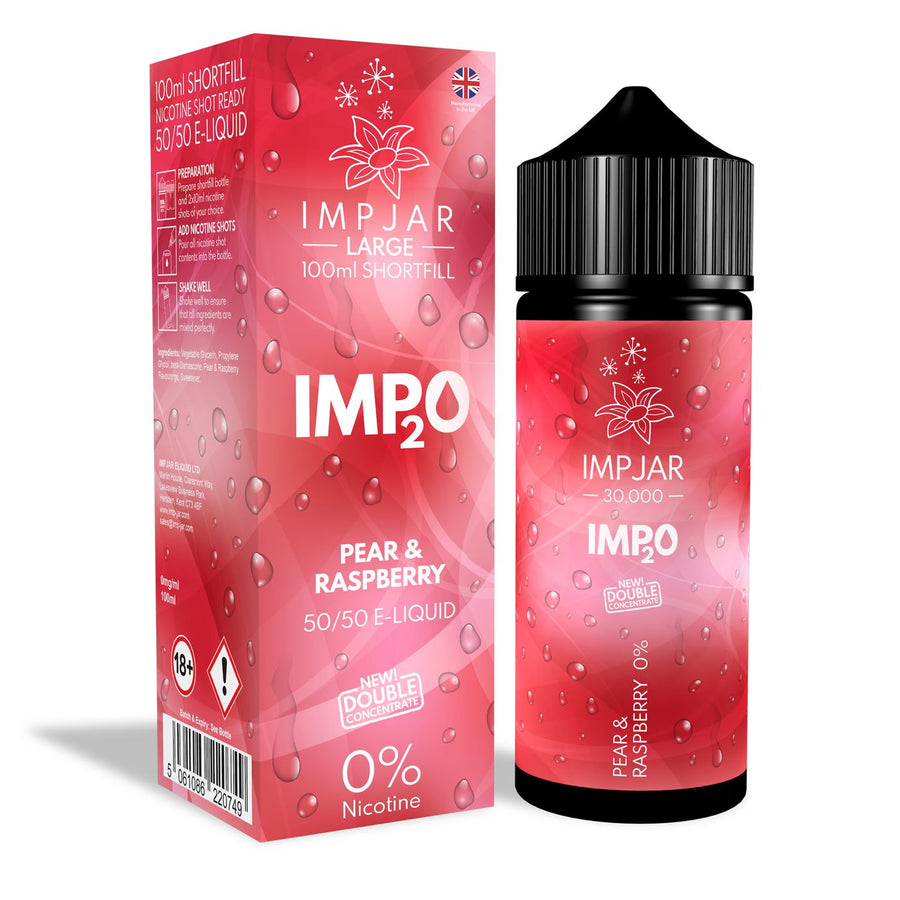 Pear & Raspberry Fruit IMP20 E-Liquid 30000 Shortfill By Impjar 100ml