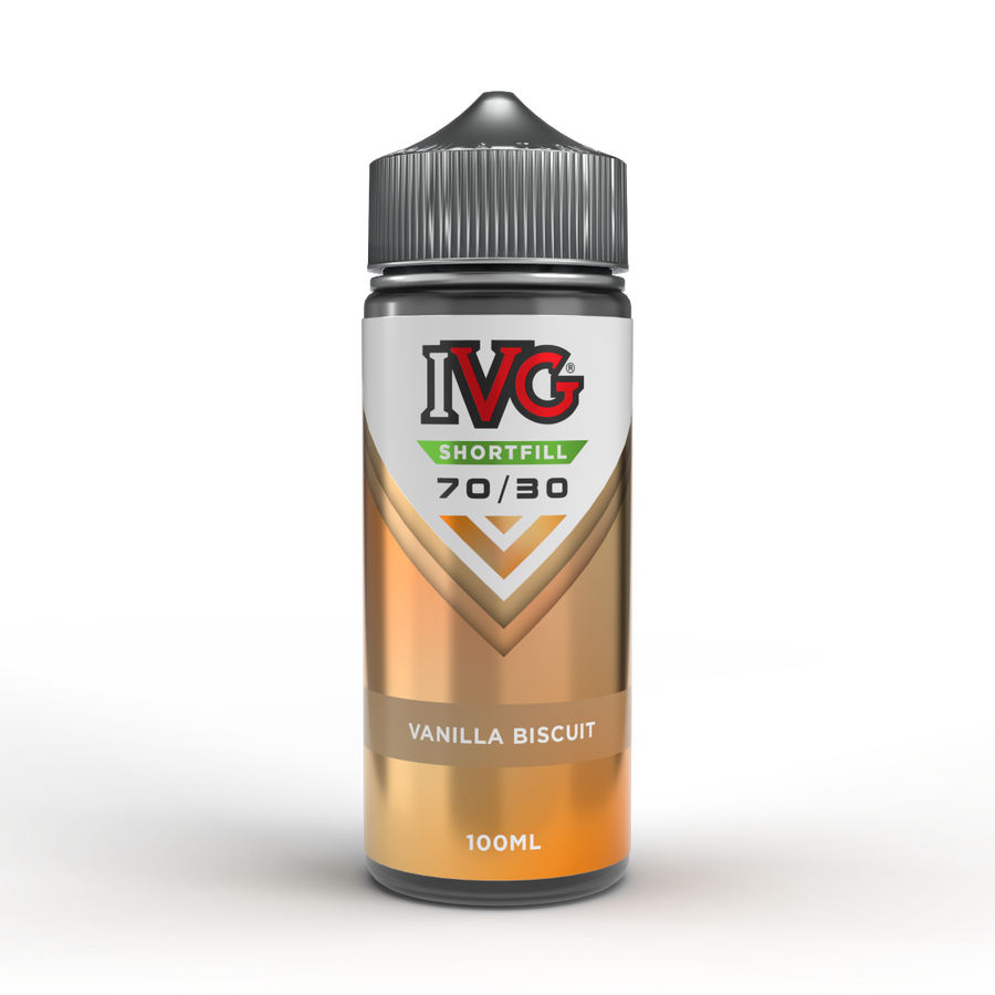 Vanilla Biscuit E-Liquid Shortfill by IVG 100ml