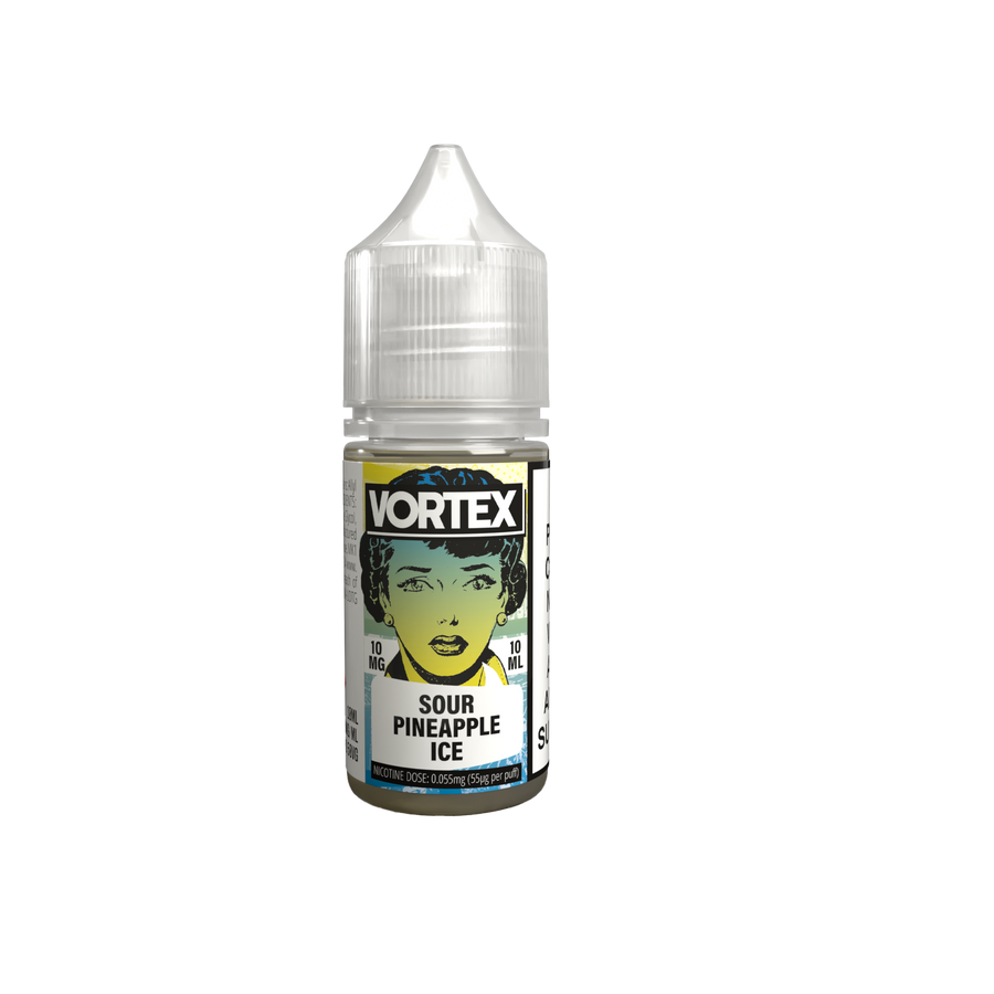 Sour Pineapple Ice E-Liquid Nicotine Salt By Vortex 10ml