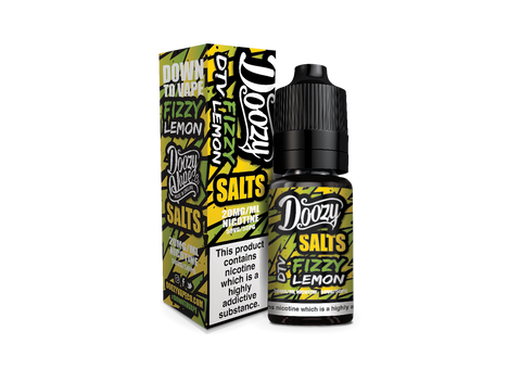 Fizzy Lemon E-Liquid Nicotine Salt By Doozy Vape 10ml